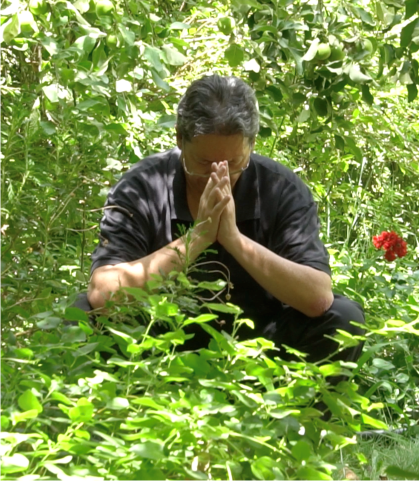 Alfredo meditando